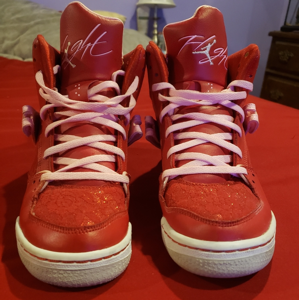 Jordan FLT 45 Hi Prem Gym Red